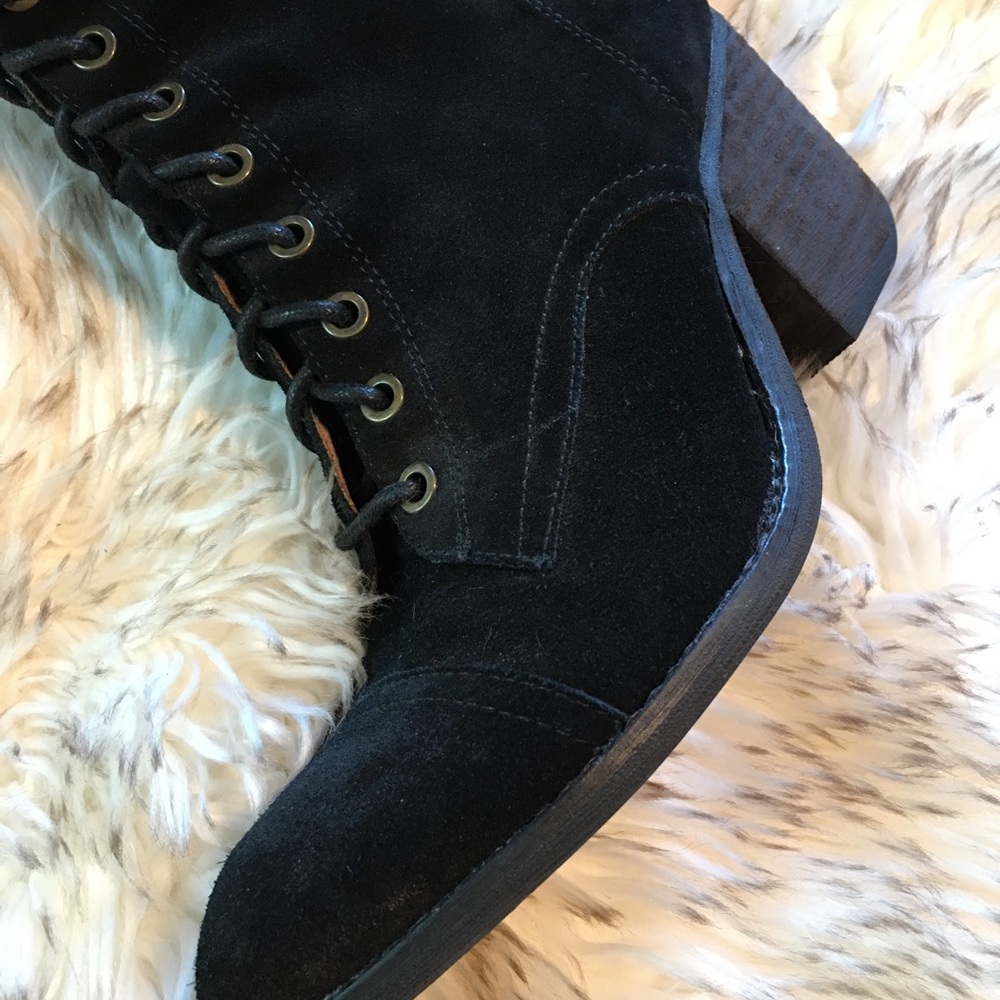 Jeffery Campbell Kandace Leather Lace Up Boots - Picture 2 of 8